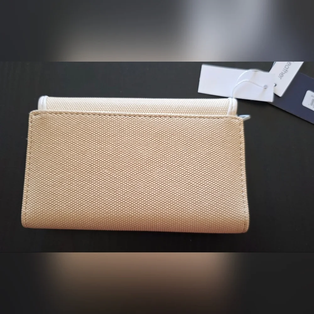 White Mountain Beige Phone Wallet